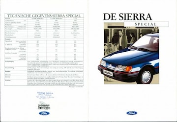 Brochures Ford Sierra - Folders