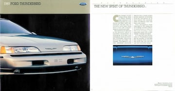 Brochures Ford Thunderbird - Folders