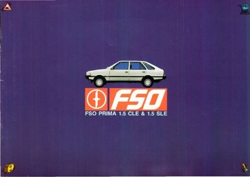 Brochures FSO Prima - Folders