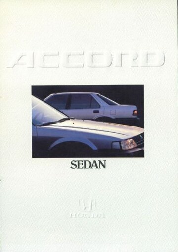 Brochures Honda Accord - Folders