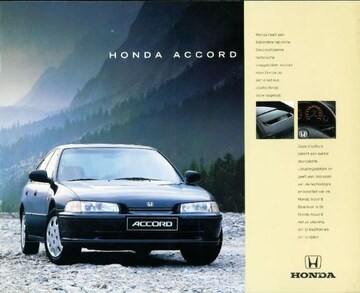 Brochures Honda Accord - Folders