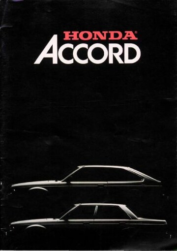 Brochures Honda Accord - Folders