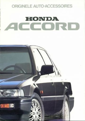Brochures Honda Accord - Folders