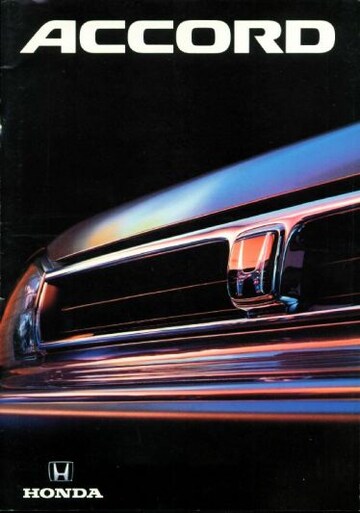 Brochures Honda Accord - Folders