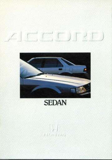 Brochures Honda Accord - Folders