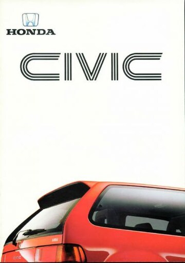 Brochures Honda Civic - Folders