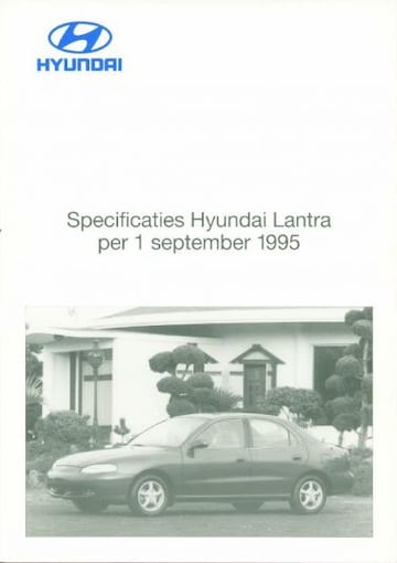 Brochures Hyundai Lantra - Folders