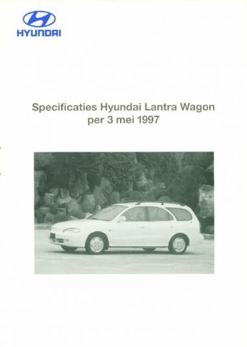 Brochures Hyundai Lantra - Folders