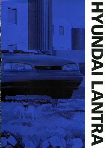 Brochures Hyundai Lantra - Folders