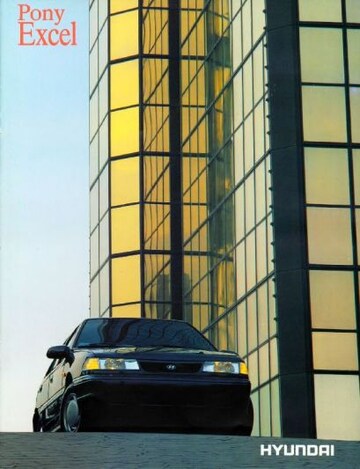 Brochures Hyundai Pony - Folders