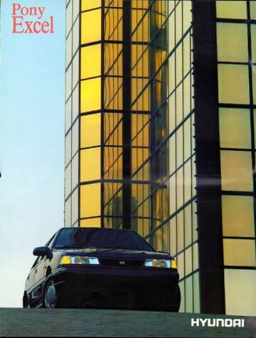 Brochures Hyundai Pony - Folders