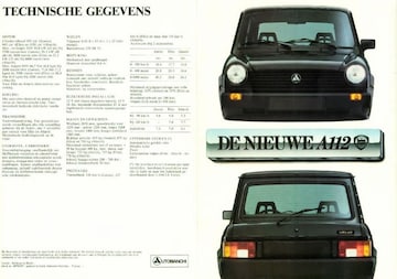 Brochures Lancia A112 - Folders