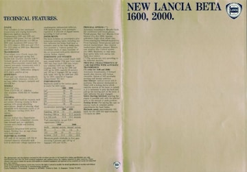 Brochures Lancia - Folders