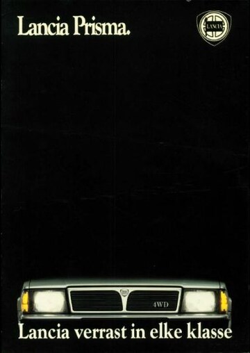 Brochures Lancia Prisma - Folders
