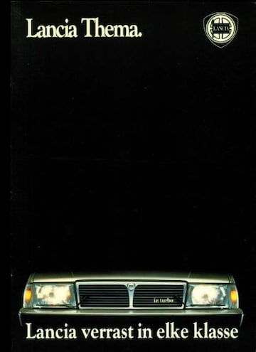 Brochures Lancia Thema - Folders