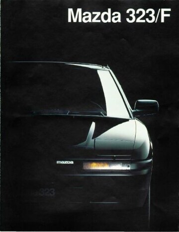 Brochures Mazda 323 - Folders