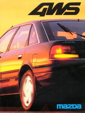 Brochures Mazda 626 - Folders