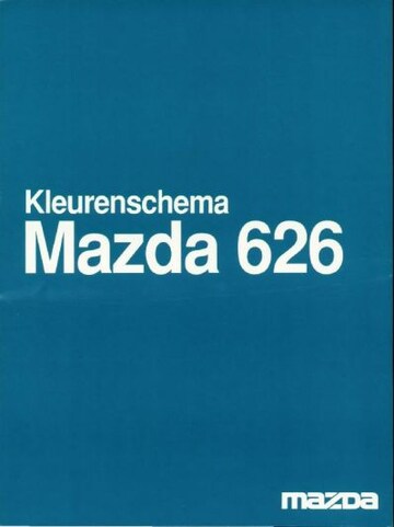 Brochures Mazda 626 - Folders