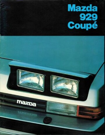 Brochures Mazda 929 - Folders