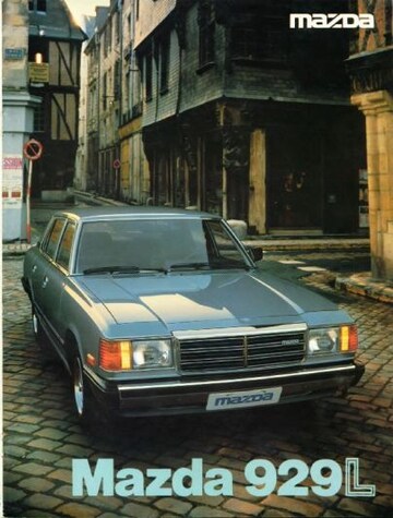 Brochures Mazda 929 - Folders