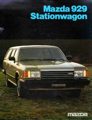 Brochures Mazda 929 - Folders