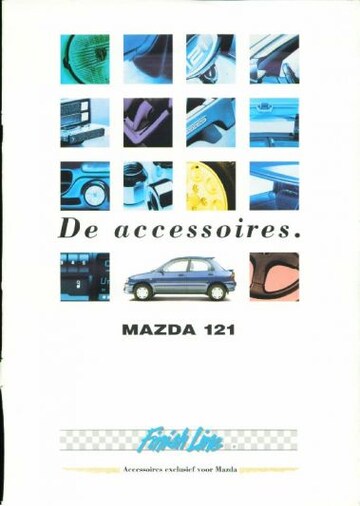 Brochures Mazda 121 - Folders