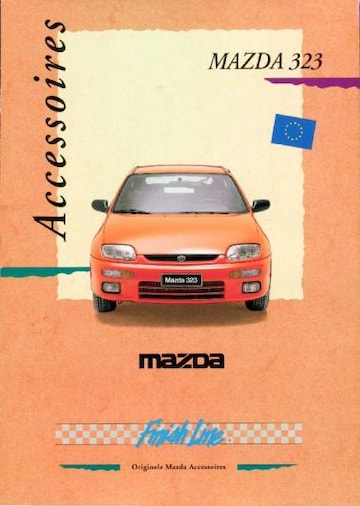 Brochures Mazda 323 - Folders