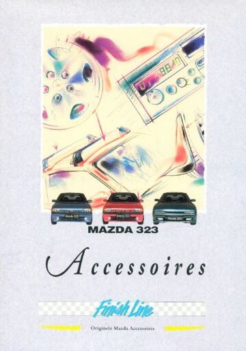 Brochures Mazda 323 - Folders