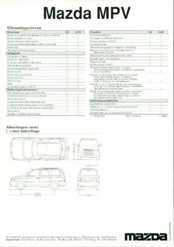 Brochures Mazda - Folders