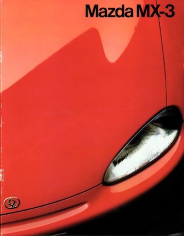 Brochures Mazda MX-3 - Folders