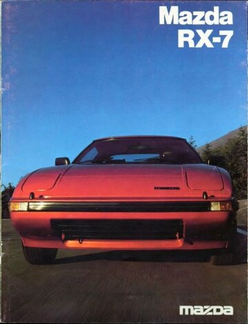 Brochures Mazda RX-7 - Folders