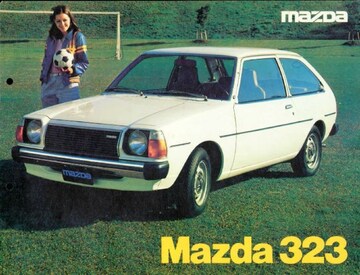 Brochures Mazda 323 - Folders