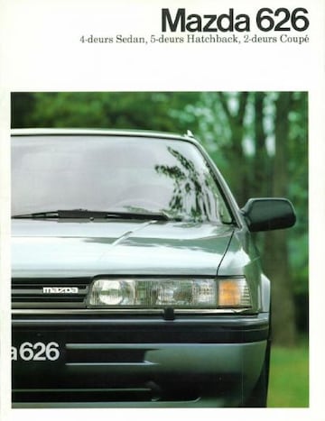 Brochures Mazda 626 - Folders