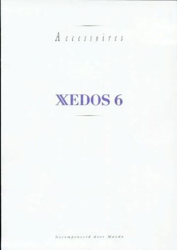 Brochures Mazda Xedos 6 - Folders