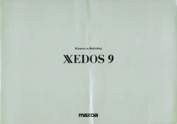 Brochures Mazda Xedos 9 - Folders