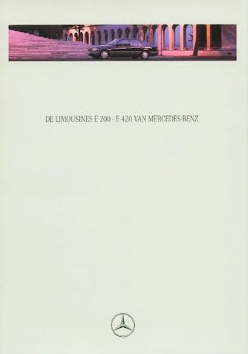 Brochures Mercedes-Benz E-klasse - Folders