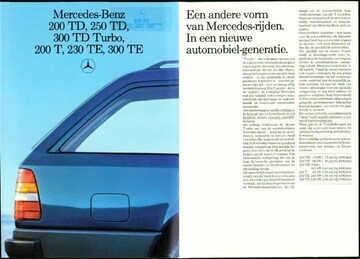 Brochures Mercedes-Benz 200-serie - Folders