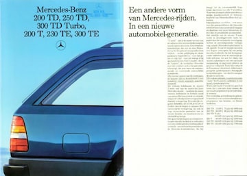 Brochures Mercedes-Benz 200-serie - Folders