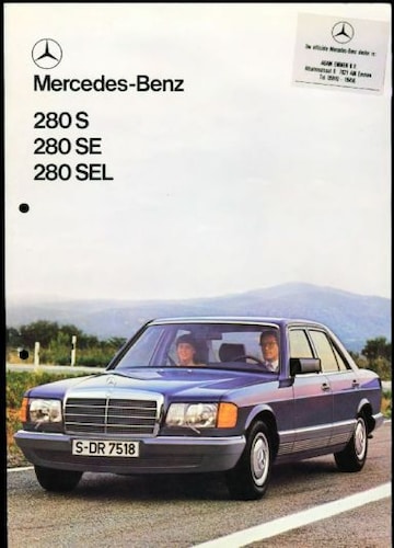 Brochures Mercedes-Benz S-klasse - Folders