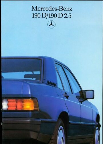 Brochures Mercedes-Benz 190-serie - Folders