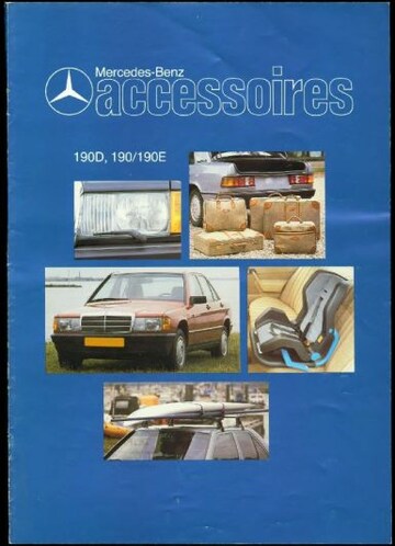 Brochures Mercedes-Benz 190-serie - Folders