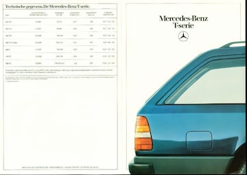 Brochures Mercedes-Benz 200-serie - Folders
