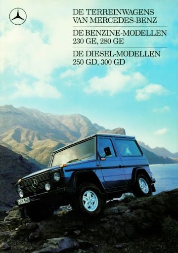 Brochures Mercedes-Benz G-klasse - Folders