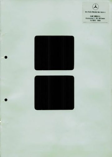 Brochures Mercedes-Benz SL - Folders