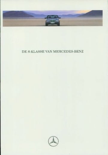 Brochures Mercedes-Benz S-klasse - Folders