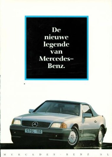 Brochures Mercedes-Benz SL - Folders