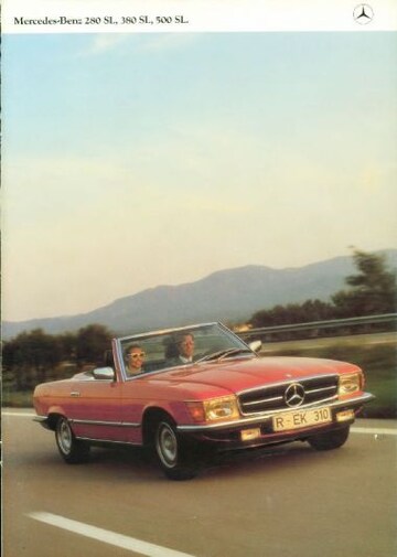 Brochures Mercedes-Benz SL - Folders