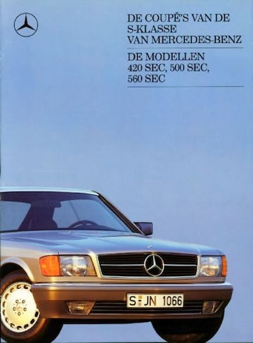 Brochures Mercedes-Benz S-klasse - Folders