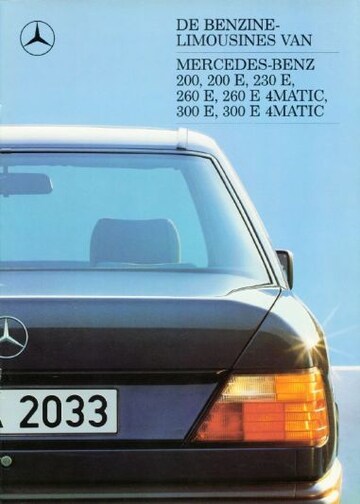 Brochures Mercedes-Benz 200-serie - Folders