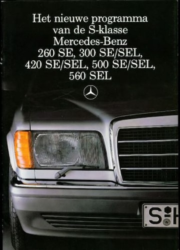 Brochures Mercedes-Benz S-klasse - Folders